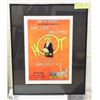 Image 1 : FRAMED MARILYN MONROE MOVIE POSTER