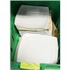 Image 1 : LOT OF 22 SQUARE PLATES