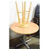 Image 1 : LOT OF VARIOUS FURNITURE - STOOL, CHAIR, TABLE