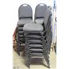 Image 1 : LOT OF 18 STACKABLE CHAIRS