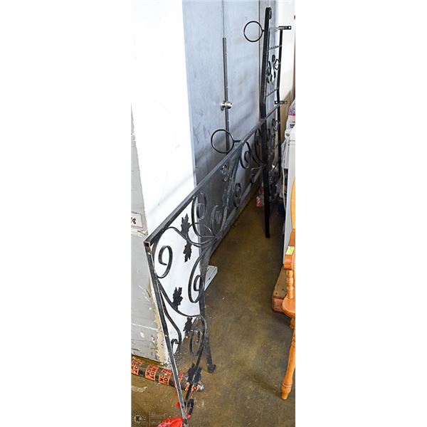 STAIR RAILING - BLACK FOR FRONT STEPS