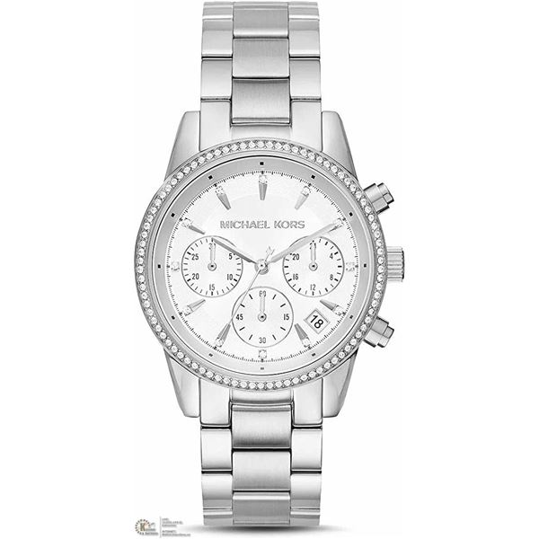 NEW MICHAEL KORS DAY/DATE TRIPLE CHRONO MSRP $309