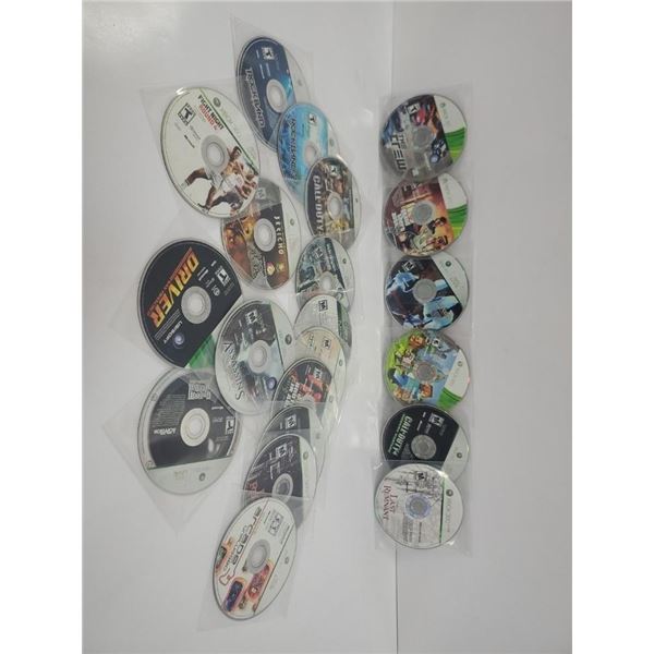 GROUP OF 20 XBOX 360 GAMES: INCLUDES LAST REMNANT
