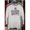 Image 1 : OILERS HOCKEY JERSEY LARGE