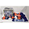 Image 1 : OILERS LUNCH PAIL, SOCKS, JERSEY KIDS SIZE SMALL