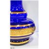 Image 2 : SEVEN COBALT BLUE VASES, 8"-12'' HIGH