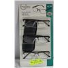 Image 1 : FOSTER GRANT READING GLASSES 3 PACK +1.75