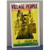 Image 1 : 1979 VILLAGE PEOPLE CONCERT POSTER - REPRODUCTION