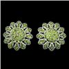 Image 1 : Natural Russian  Chrome Diopside Earrings