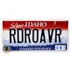 Image 1 : #704 U.S.A.   IDAHO LICENCE PLATE 2008 RDROAVR