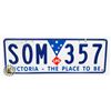 Image 1 : #759 AUSTRALIAN VICOTIA LICENCE PLATE SOM 357