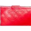 Image 5 : Chanel Red Lambskin Half Flap Shoulder Bag