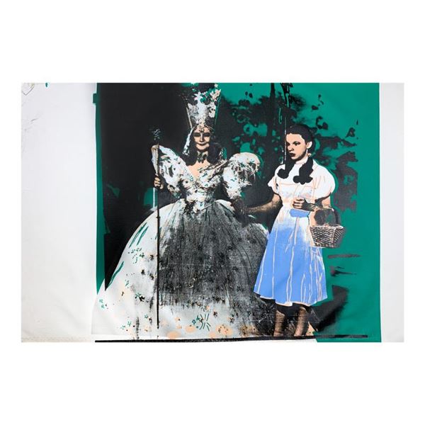 Dorothy and the Good Witch by Steve Kaufman (1960-2010)