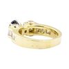 Image 3 : 1.89 ctw Blue Sapphire And Diamond Ring - 14KT Yellow Gold
