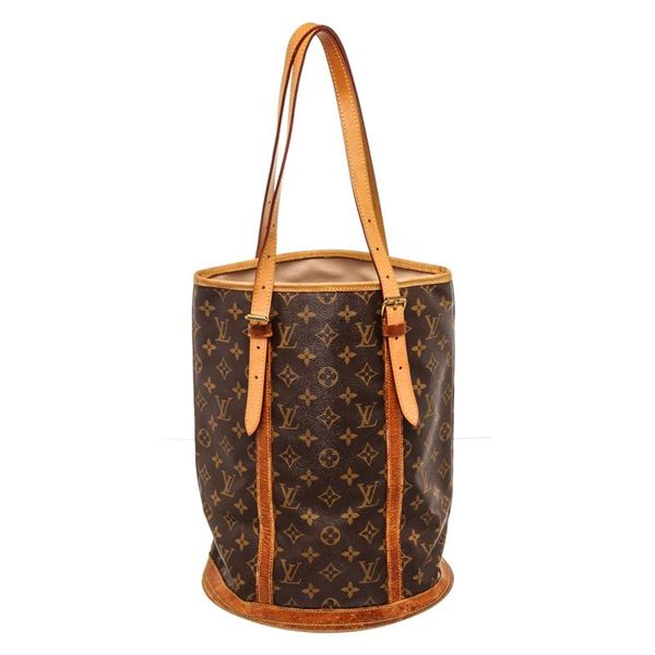 Louis Vuitton Brown Monogram GM Bucket Bag