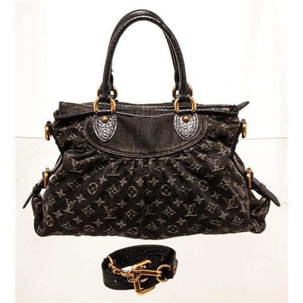 Louis Vuitton Black Monogram Canvas Neo Cabby MM Shoulder Bag