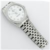 Image 7 : Rolex Mens Stainless Steel Mother Of Pearl Diamond 36MM Datejust Wristwatch