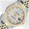 Image 1 : Ladies 26MM Datejust Silver Diamond Oyster Perpetual 2T and SS
