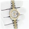 Image 3 : Ladies 26MM Datejust Silver Diamond Oyster Perpetual 2T and SS