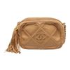 Image 1 : Chanel Brown Lambskin Leather Tassel Camera Bag