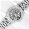 Image 2 : Rolex Ladies Stainless Steel Quickset Meteorite Diamond Lugs Jubilee Datejust Wr