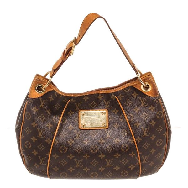 Louis Vuitton Brown Monogram Galliera PM Hobos Bag