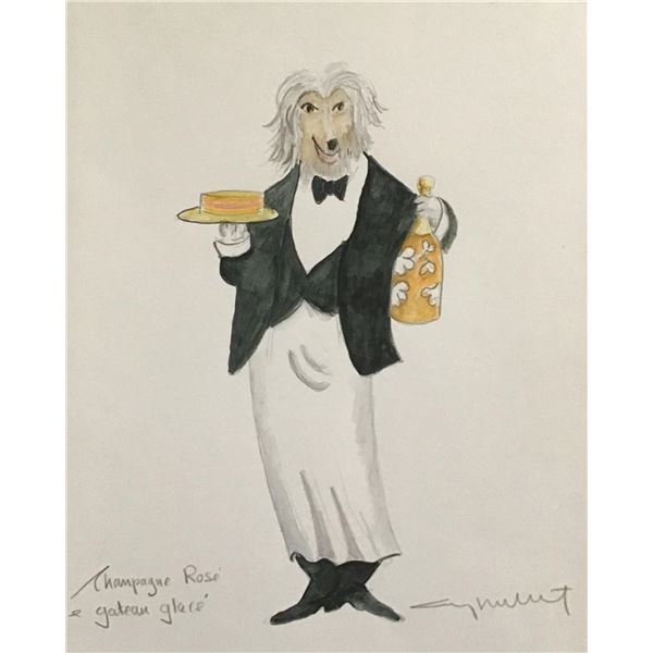 Champagne Rose at Gateau Glace by Guy Buffet