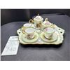 Image 1 : Miniature Porcelain Tea Set Cat A