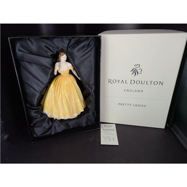 Royal Doulton Pretty Ladies Figurine Cat A