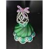 Image 2 : Decorative Greenglass Perfume Bottle Cat A