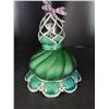 Image 3 : Decorative Greenglass Perfume Bottle Cat A