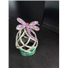 Image 5 : Decorative Greenglass Perfume Bottle Cat A