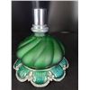 Image 6 : Decorative Greenglass Perfume Bottle Cat A