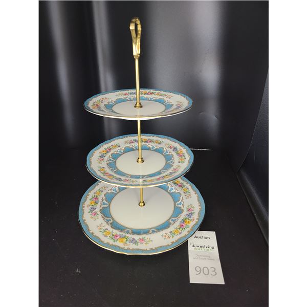 Staffordshire Cake Stand Cat B