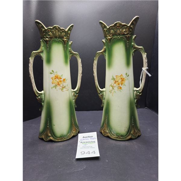 Pair of Victorian Vases Cat B