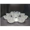 Image 1 : Fancy Fine cut crystal bowls Cat B