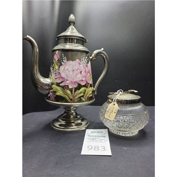 Sugar Bowl and Coffee Pot Cat B