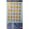 Image 4 : USA Lincoln Head Cent Collection in Whitman Folder Number One (88 Coins) (See Pics for Dates)