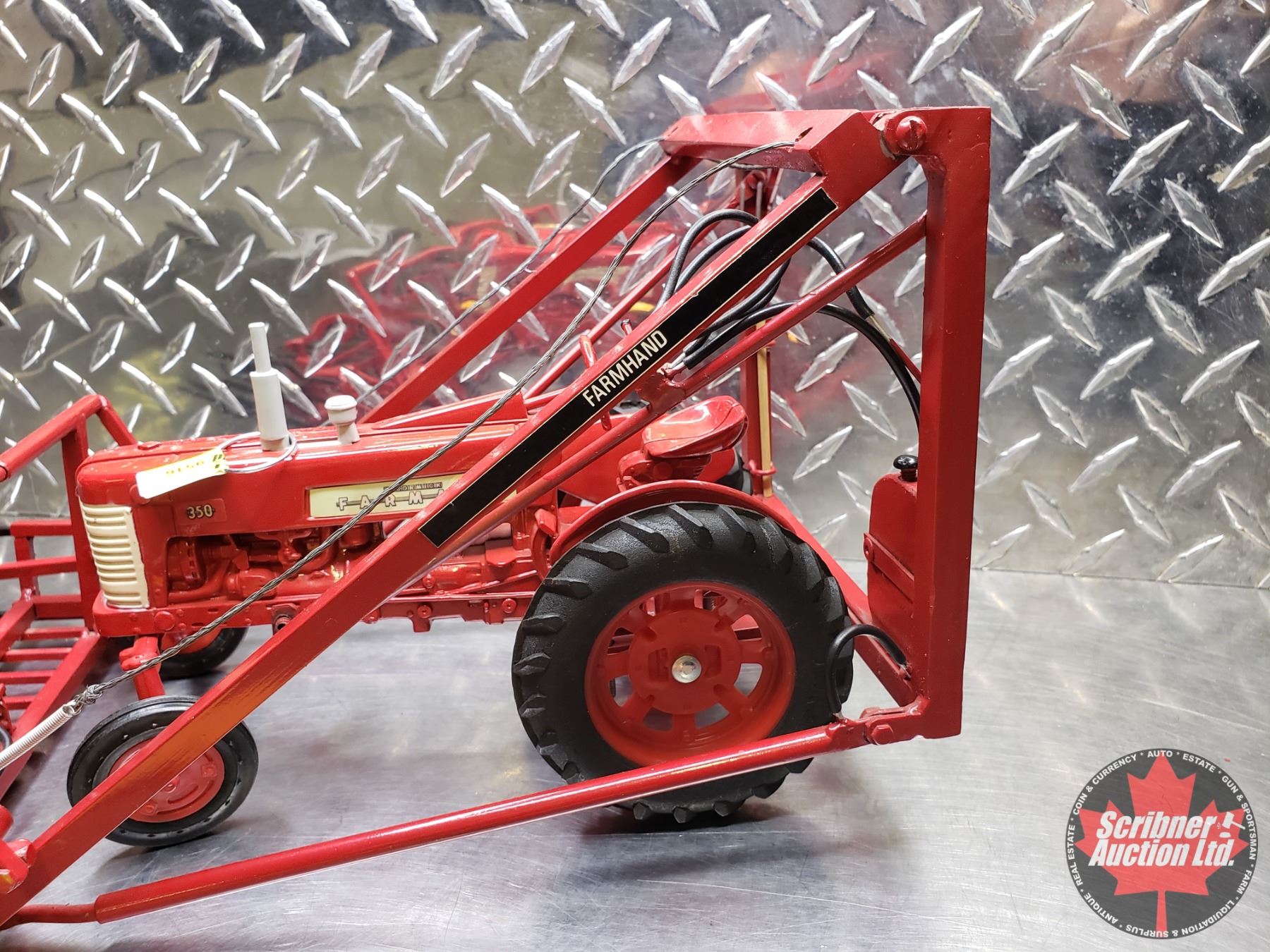 IH McCormick Farmall 350 w/Farmhand Loader (Custom Built Farmhand ...