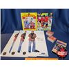 Image 1 : Sports Group (O-Pee-Chee Hockey Sticker Yearbooks, Gretzky Ford Posters, VHS Not-So-Great Moments in