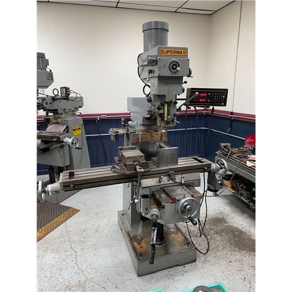 Supermax Vertical Mill w/ DRO