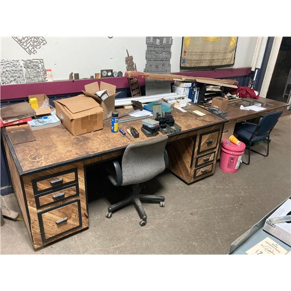 (2) Work Desks