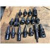 Image 1 : Lot of (17) CAT40 End Mill Holders