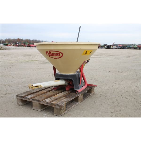 Vicon 3pth, fertilizer spreader, very good