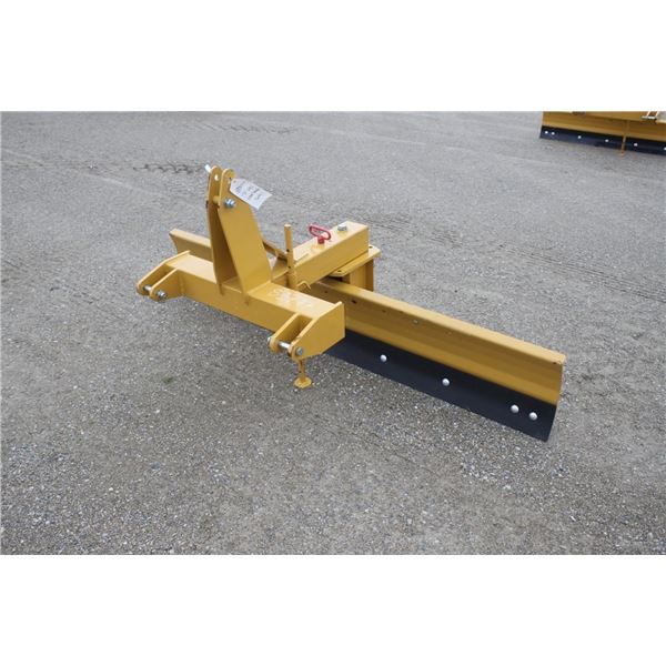 New and Unused 7' scraper blade, 3pth