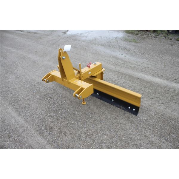 New and Unused 6' scraper blade, 3pth
