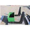 Image 1 : Homemade tractor front mount stone box and tractor front grill guard