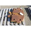 Image 1 : cast tractor counter weight