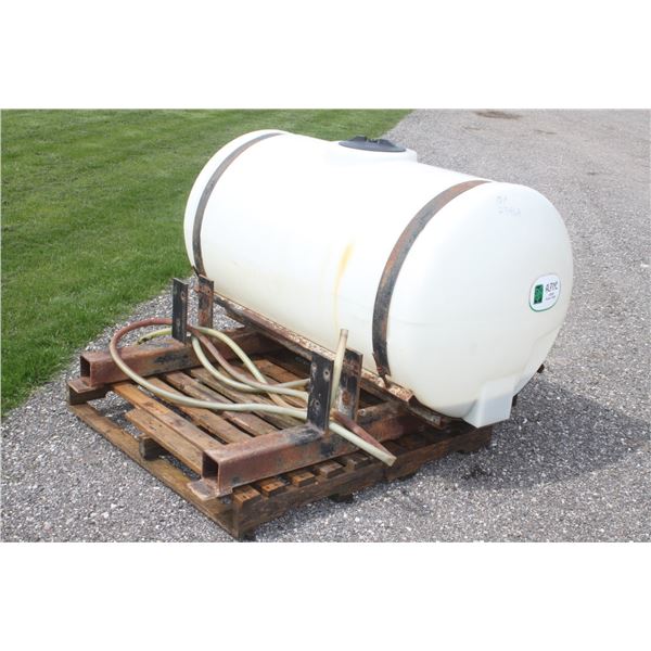 200 litre poly liquid fertilizer tank with Hypro pump and manifolds