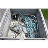Image 7 : 200 litre poly liquid fertilizer tank with Hypro pump and manifolds